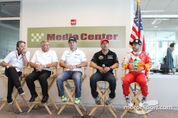 KV Racing Technology, Jimmy Vasser, Mark Johnson, Rubens Barrichello, Tony Kanaan and E.J. Viso