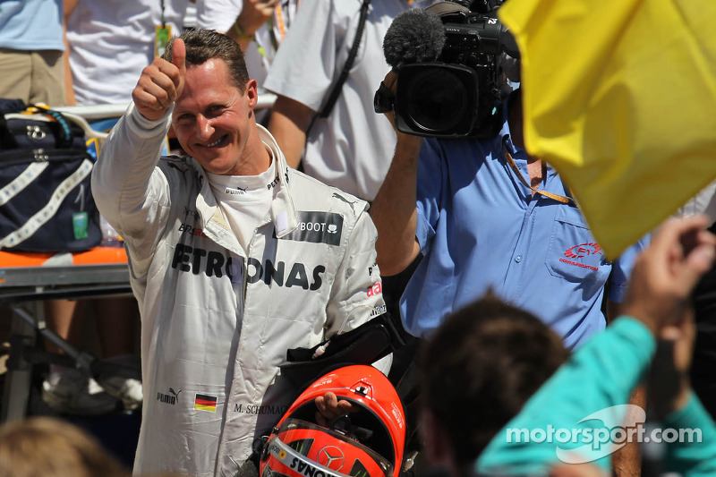 3rd place Michael Schumacher, Mercedes AMG Petronas