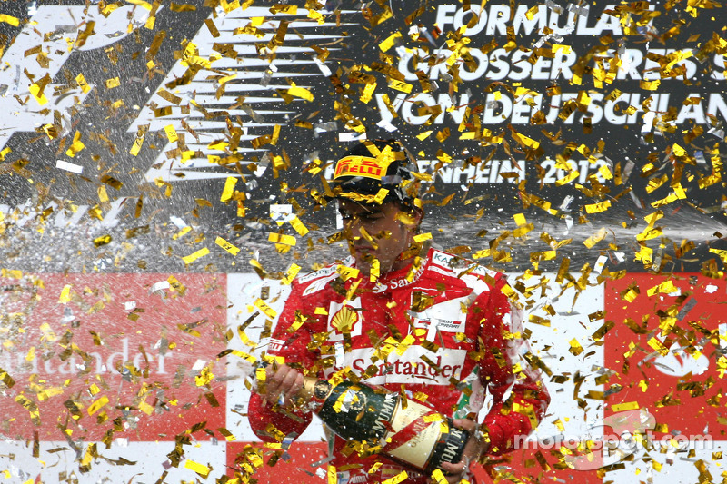 Hockenheim 2012 : Ferrari prive Vettel d'une victoire à domicile