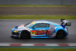 #21 Hitotsuyama Racing Audi R8 LMS: Cyndie Allemann, Akihiro Tsuzuki, Richard Lyons