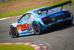 #21 Hitotsuyama Racing Audi R8 LMS: Cyndie Allemann, Akihiro Tsuzuki