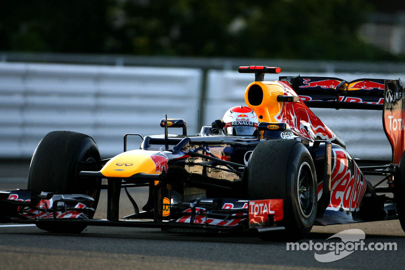 Sebastian Vettel, Red Bull Racing pakt overwinning