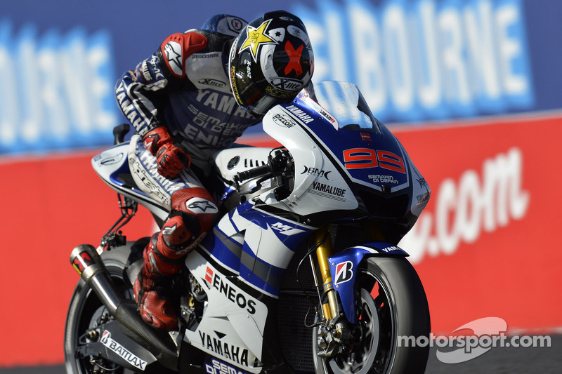 2012 champion Jorge Lorenzo, Yamaha Factory Racing celebrates