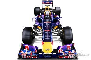 The Red Bull Racing RB9 of Sebastian Vettel