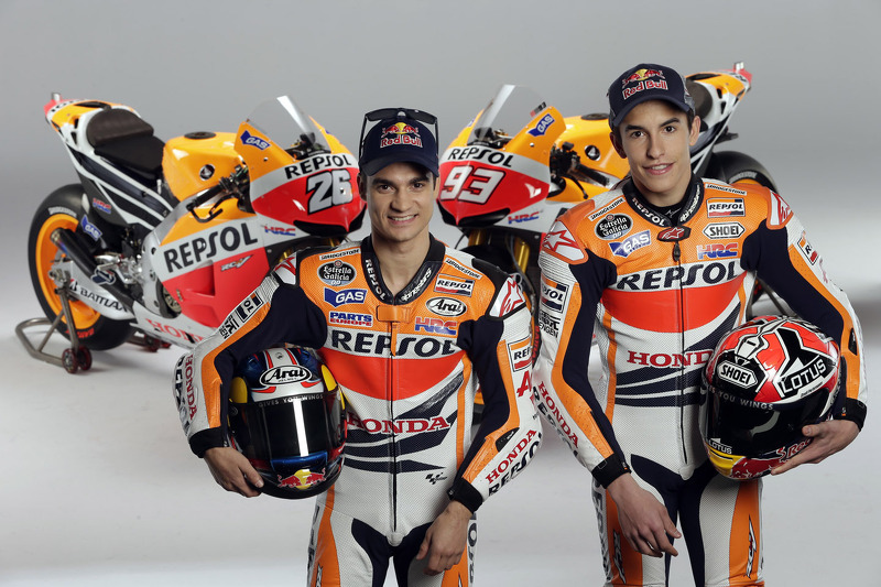 Dani Pedrosa en Marc Marquez