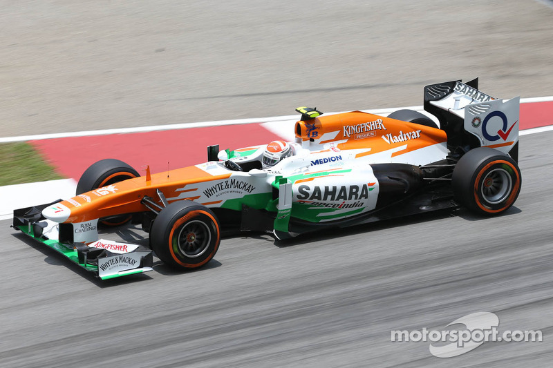 2013: Force India VJM06 Mercedes (одно четвертое место, 6-е место в КК)