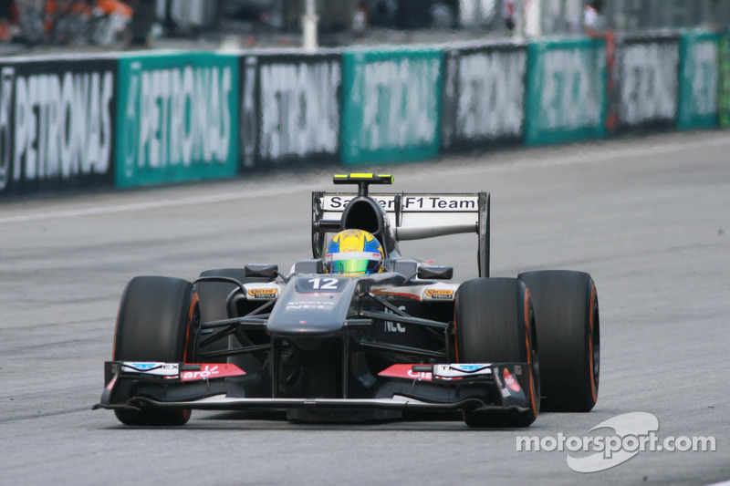 Esteban Gutierrez, Sauber C32