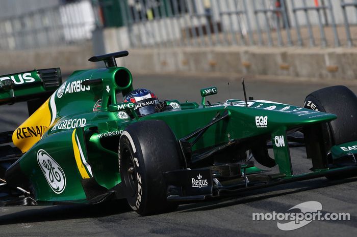Will Stevens, Caterham CT03 piloto de pruebas