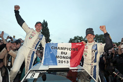 2013 kampioenen Sébastien Ogier en Julien Ingrassia, Volkswagen Polo WRC, Volkswagen Motorsport
