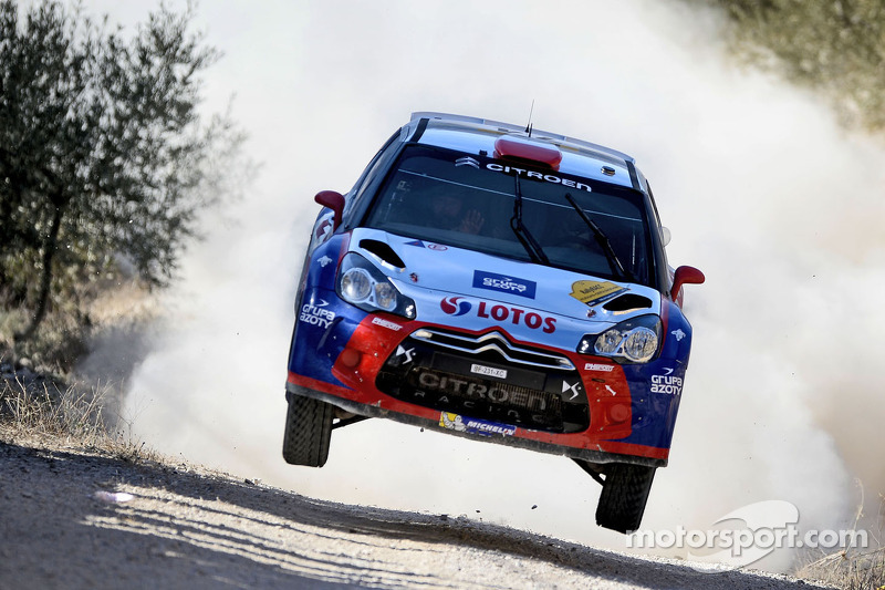 Robert Kubica and Maciek Baran, Citroën DS3 WRC