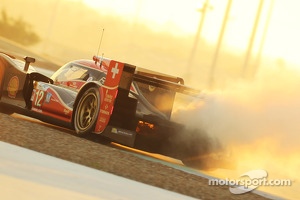 #12 Rebellion Racing Lola B12/60 Coupe - Toyota: Andrea Belicchi, Mathias Beche, Nicolas Prost in trouble