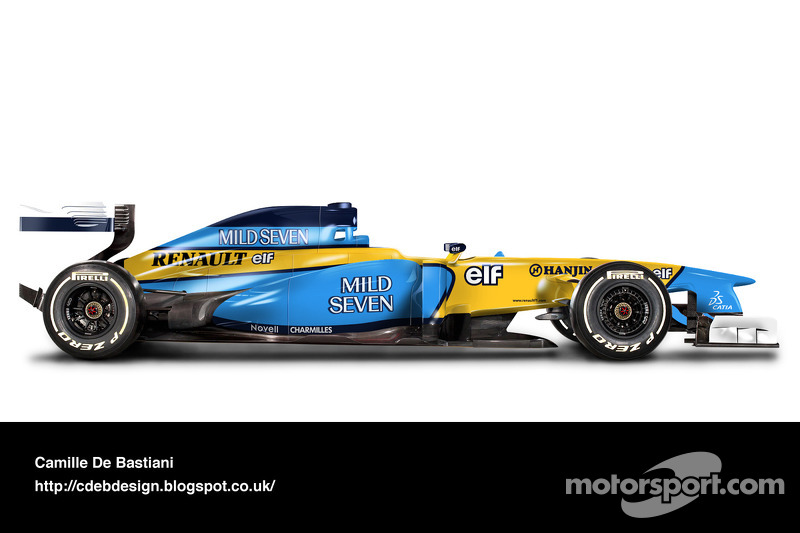 Auto Retro F1 - Renault 2002