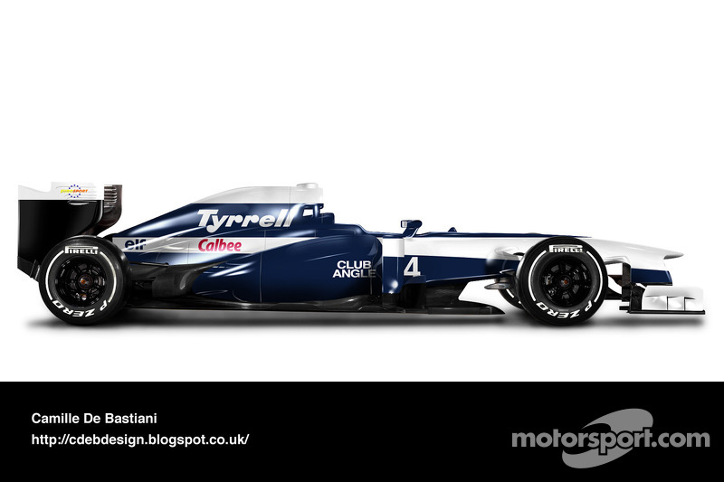 Formel-1-Auto im Retrodesign: Tyrrell 1992