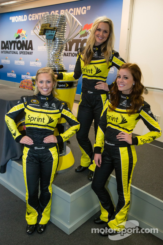 The charming Sprint Cup girls