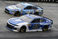 Alex Bowman, Hendrick Motorsports, Chevrolet Camaro Nationwide and Kevin Harvick, Stewart-Haas Racing, Ford Fusion Busch Beer