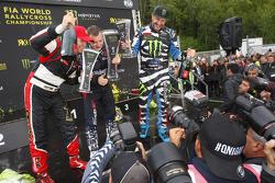 比赛获胜者 Reinis Nitiss, 第二名 皮特·索伯格, 第三名 Ken Block