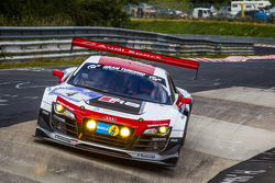 #4 Phoenix Racing, Audi R8 LMS ultra: Christopher Haase, Christian Mamerow, René Rast, Markus Winkel