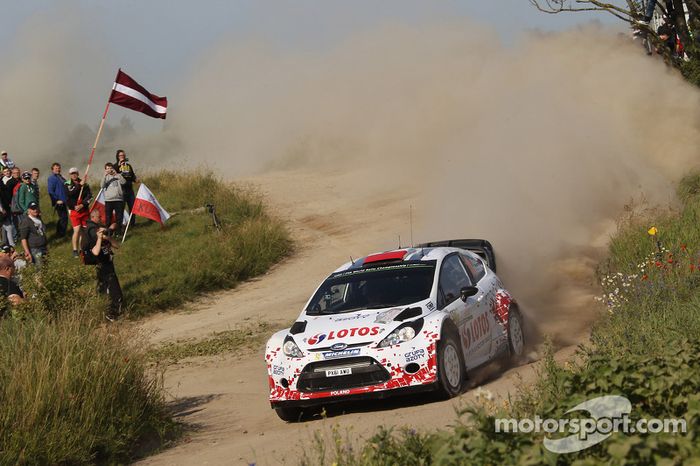 Robert Kubica, Maciej Szczepaniak, Ford Fiesta RS WRC