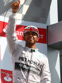 1ère place Lewis Hamilton, Mercedes AMG F1