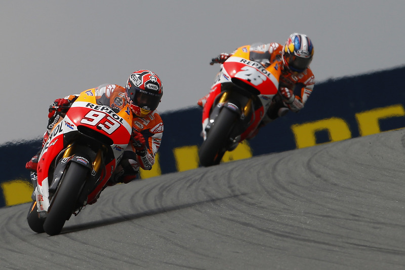 Marc Márquez y Dani Pedrosa