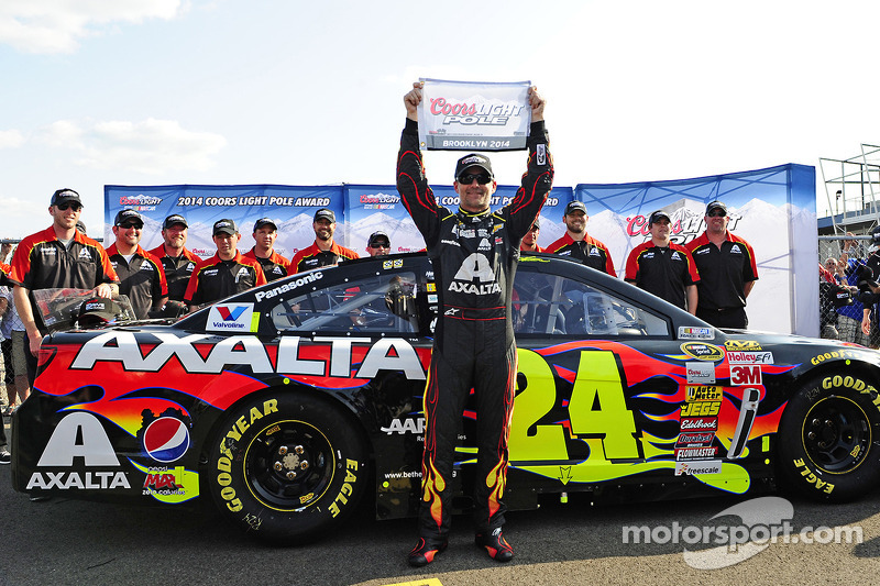 2014: Jeff Gordon (Hendrick-Chevrolet) mit 34,857 Sekunden