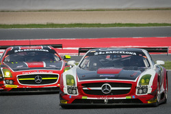 #1 Hofor Racing Mercedes SLS AMG GT3: Michael Kroll, Roland Eggimann, Kenneth Heyer, Christiaan Frankenhout, Chantal Kroll