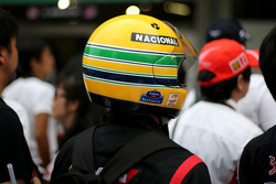 Fan of Ayrton Senna