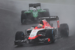 玛鲁西亚F1车队MR03赛车车手朱尔斯·比安奇