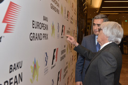 Azad Rahimov, Azerbaijan Minister of Youth and Sport, Bernie Ecclestone, Formula One CEO