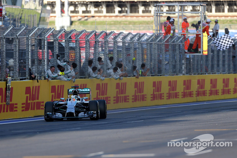 2014 Rusya GP: Lewis Hamilton, Mercedes AMG F1