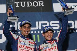 Vainqueurs: Anthony Davidson, Sébastien Buemi heureux