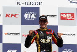 Winner Esteban Ocon