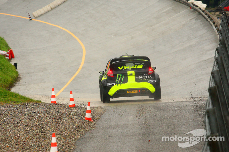 Valentino Rossi e Carlo Cassina, Ford Fiesta WRC