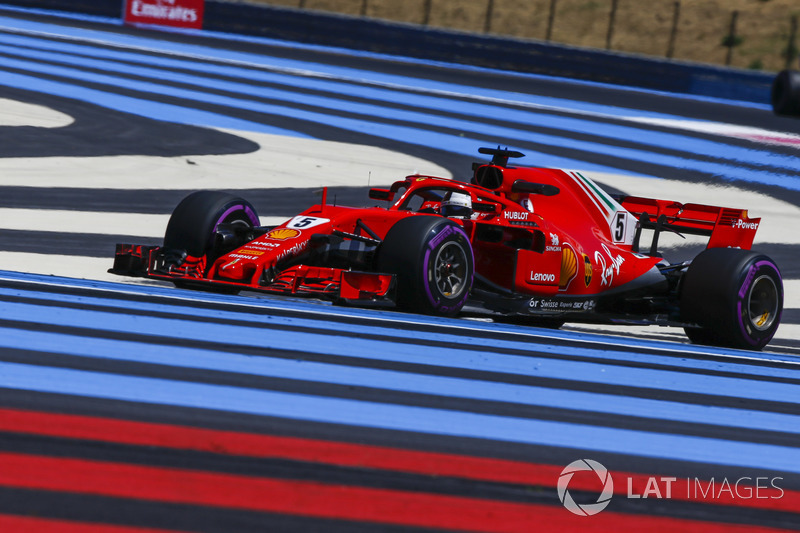 5. Sebastian Vettel, Ferrari SF71H