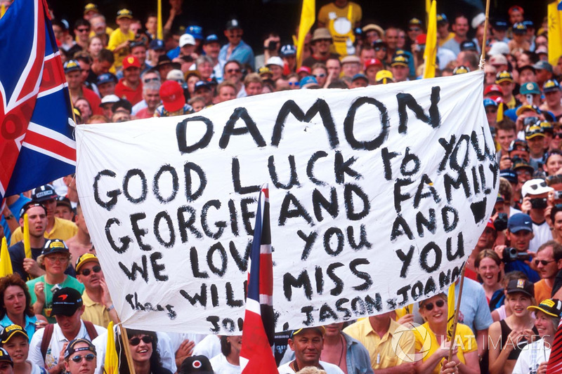 Fans von Damon Hill