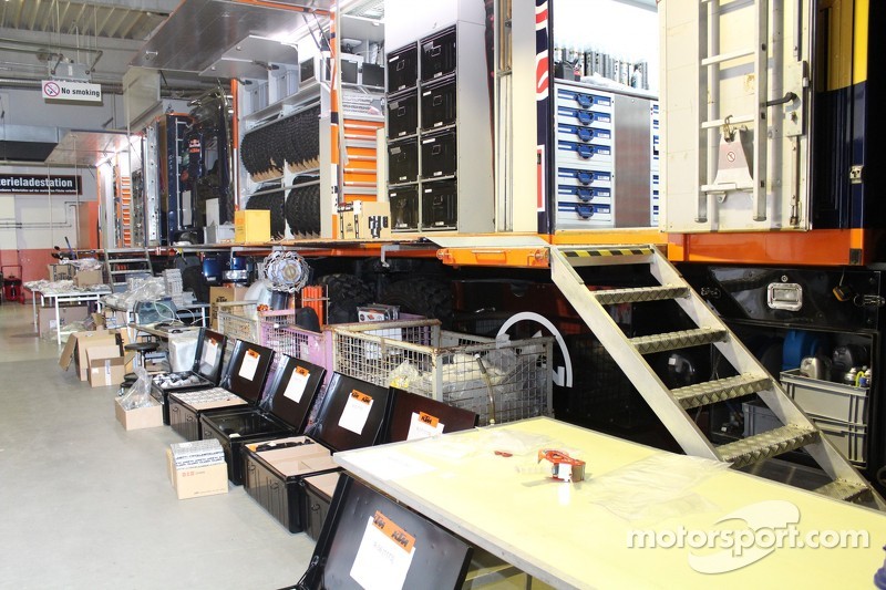 KTM preparations for the 2015 Dakar