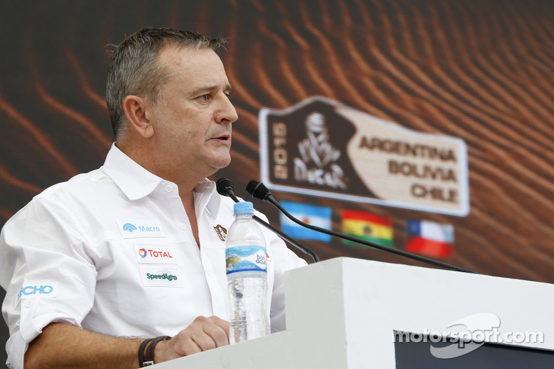 Etienne Lavigne, director del Dakar