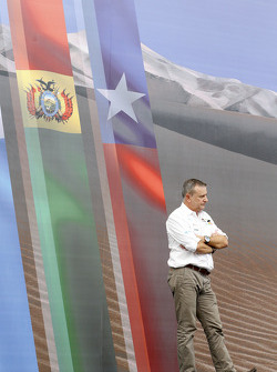 Etienne Lavigne, director del Dakar