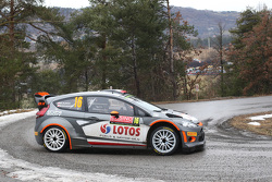 Robert Kubica e Maciek Szczepaniak, Ford Fiesta WRC