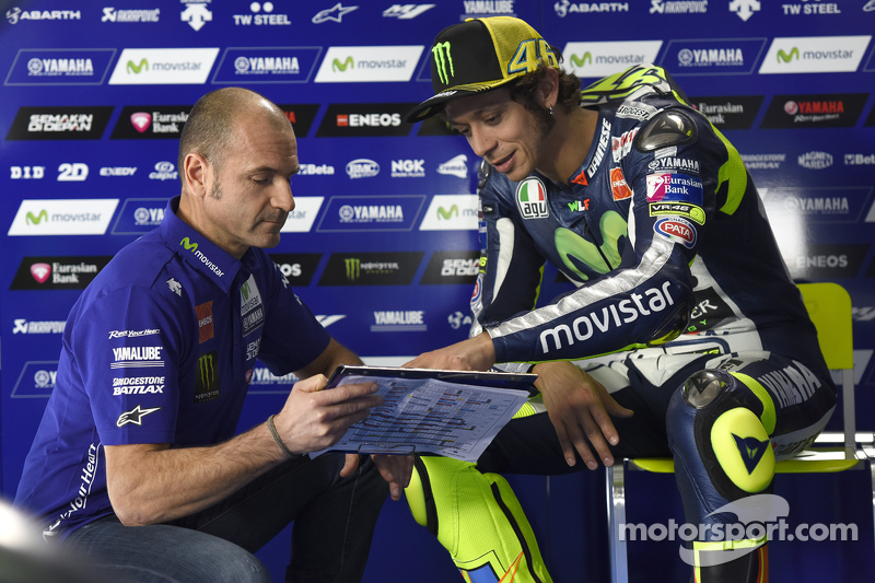 Massimo Meregalli et Valentino Rossi