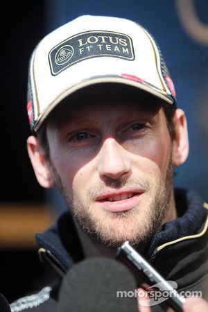 Romain Grosjean, Equipo Lotus F1 