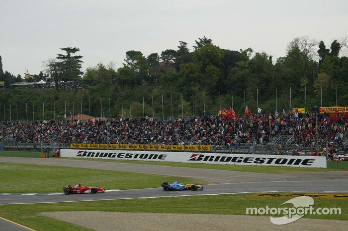 Fernando Alonso y Michael Schumacher