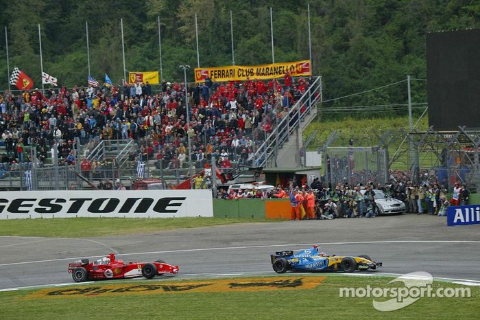 Fernando Alonso e Michael Schumacher