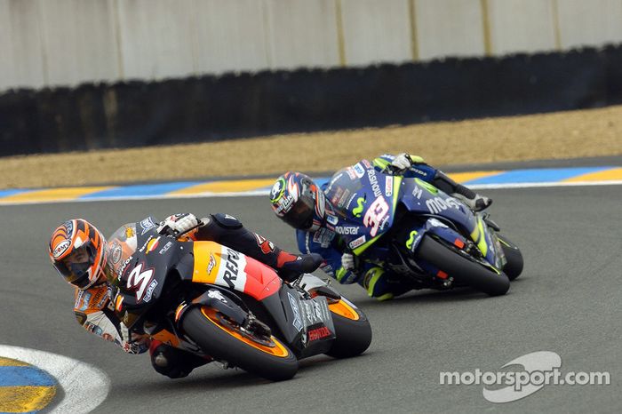 Max Biaggi and Marco Melandri