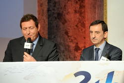 Gerard Neveu, WEC主席,和Pierre Fillon, ACO主席