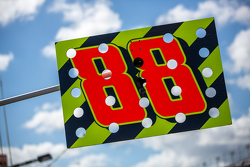 Dale Earnhardt Jr., Hendrick Motorsports Chevrolet señal de pits
