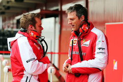 Dave Greenwood, Ferrari et James Allison, Directeur Technique Ferrari