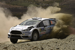 Ott Tanak et Molder Raigo, M-Sport Ford Fiesta WRC