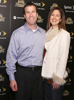 J.D. Gibbs arrives at the 2005 NASCAR Nextel Cup Series Championship Party At Marquee