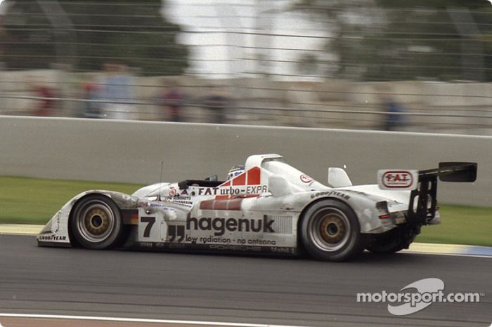 #7 Joest Racing TWR Porsche WSC 95: Michele Alboreto, Stefan Johansson, Tom Kristensen